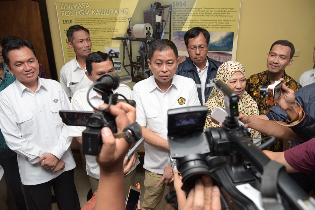 Kunjungi Pos Pengamatan Gunungapi Merapi, Jonan: Wisatawan Tidak Perlu Khawatir
