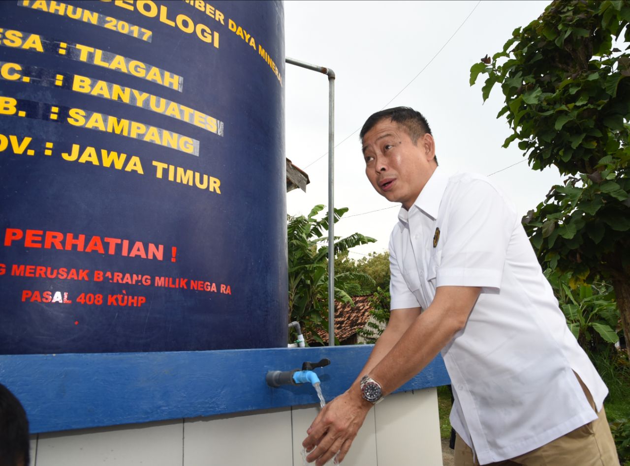 Kunjungi Pulau Madura, Jonan Minta Masyarakat Jaga Sumur Bor