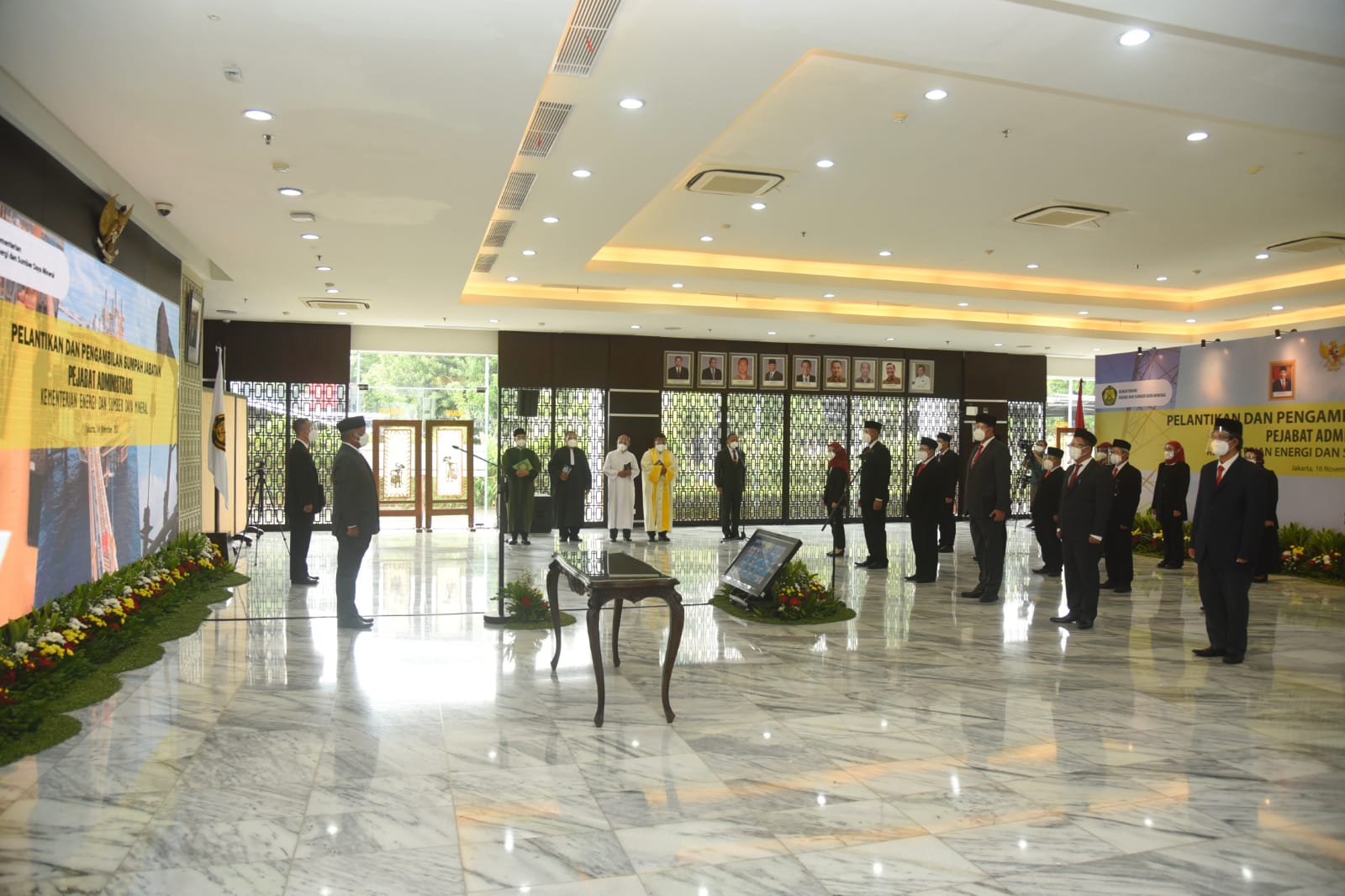 Lantik 53 Pejabat Struktural, Sekjen ESDM Minta Jaga Integritas Jabatan