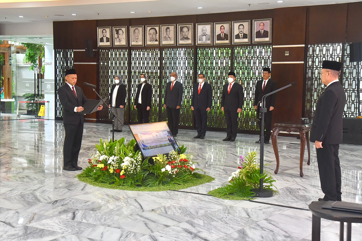 Lantik Kepala Badan Geologi, Menteri ESDM Pesankan Hal Ini