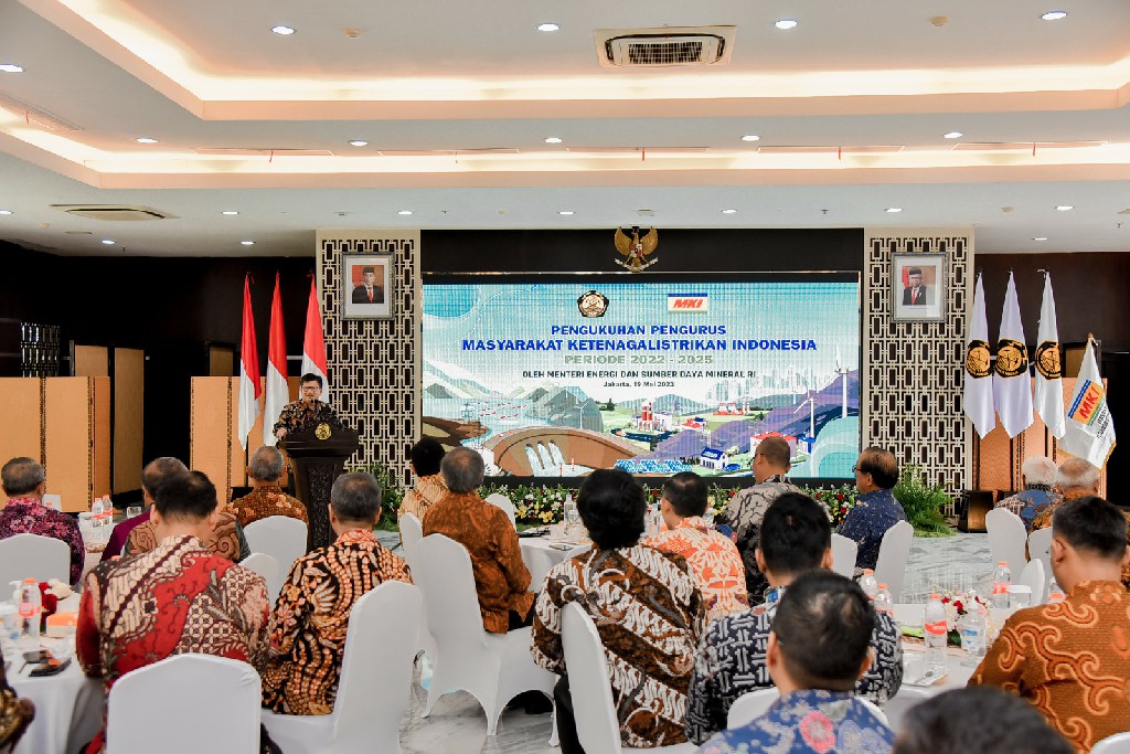 Lantik Kepengurusan DPP MKI 2022-2025, Dirjen Gatrik Tekankan Kolaborasi untuk Akselerasi Program Ketenagalistrikan