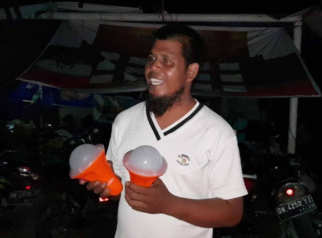 LTSHE Bawa Terang pada Malam di Petobo