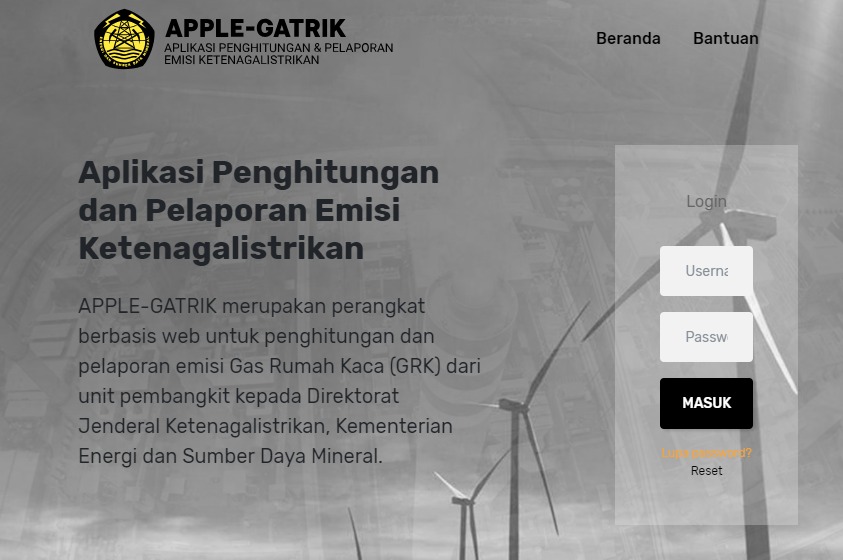 Luncurkan APPLE-GATRIK, Perusahaan Kini Bisa Laporkan Emisi GRK Mandiri Secara Online