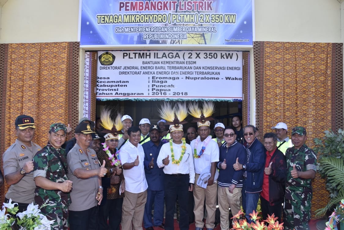 Manfaatkan Sumber Energi Setempat, PLTMH Penuhi Kebutuhan Listrik Distrik Ilaga, Papua
