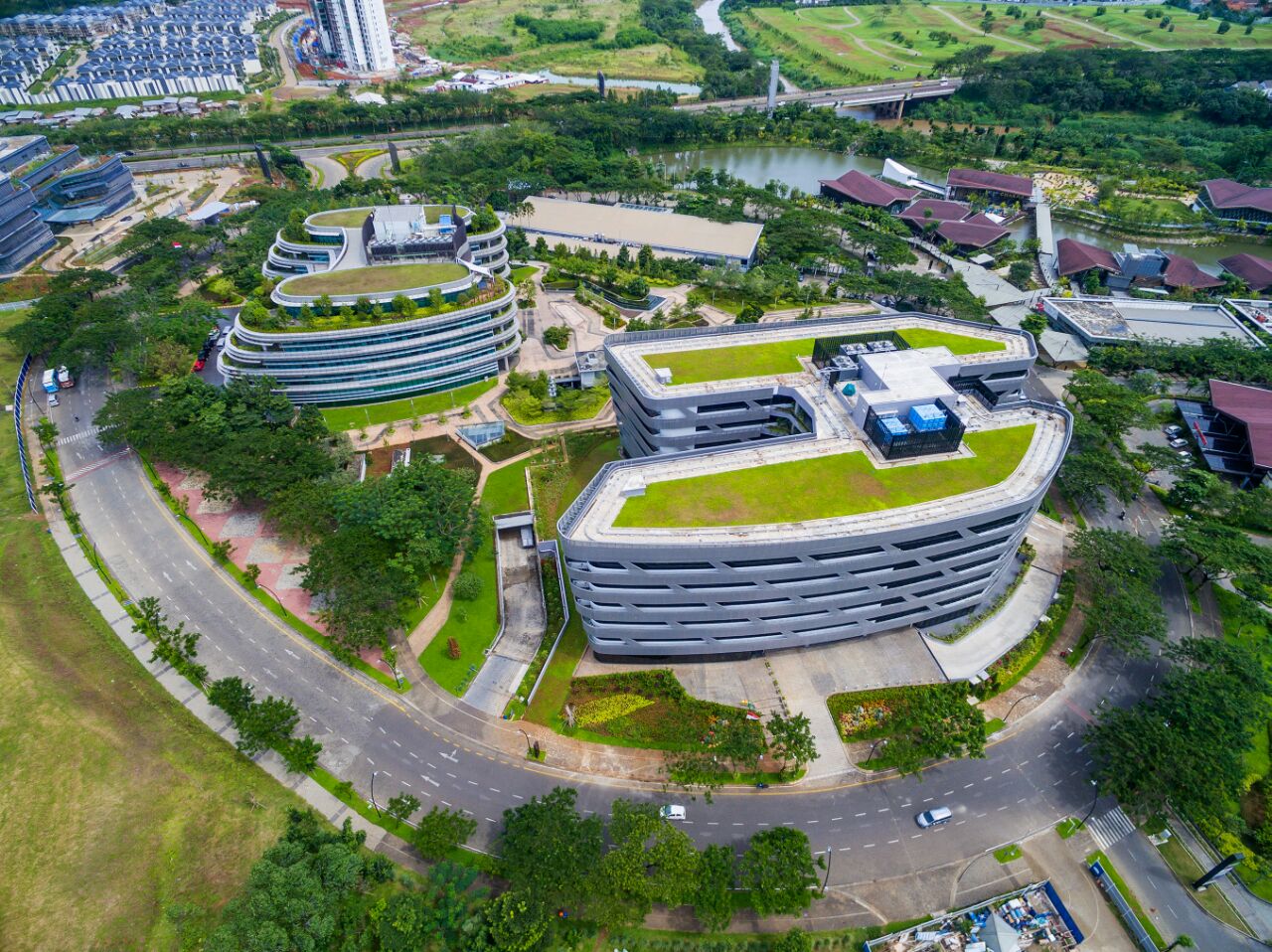 Melihat Lebih Dekat Bangunan Hemat Energi Peraih Penghargaan Subroto 2018: GOP 9 Sinarmas Land