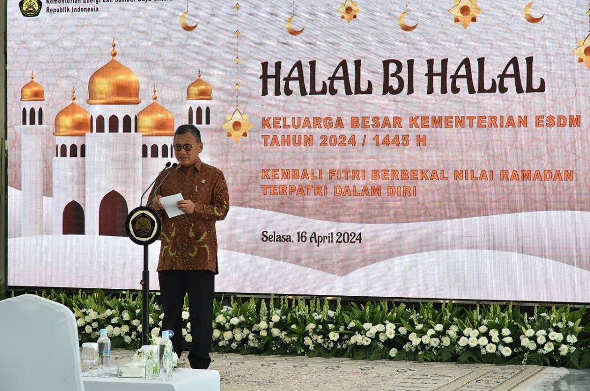 Menteri Arifin Gelar Halalbihalal Idulfitri 1445 H