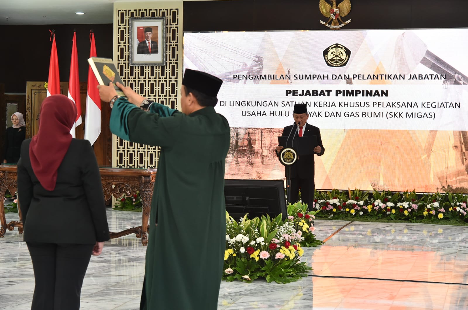 Menteri Arifin Lantik Wakil Kepala SKK Migas