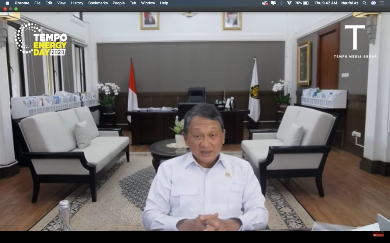 Menteri Arifin: Transisi Energi Mutlak Diperlukan