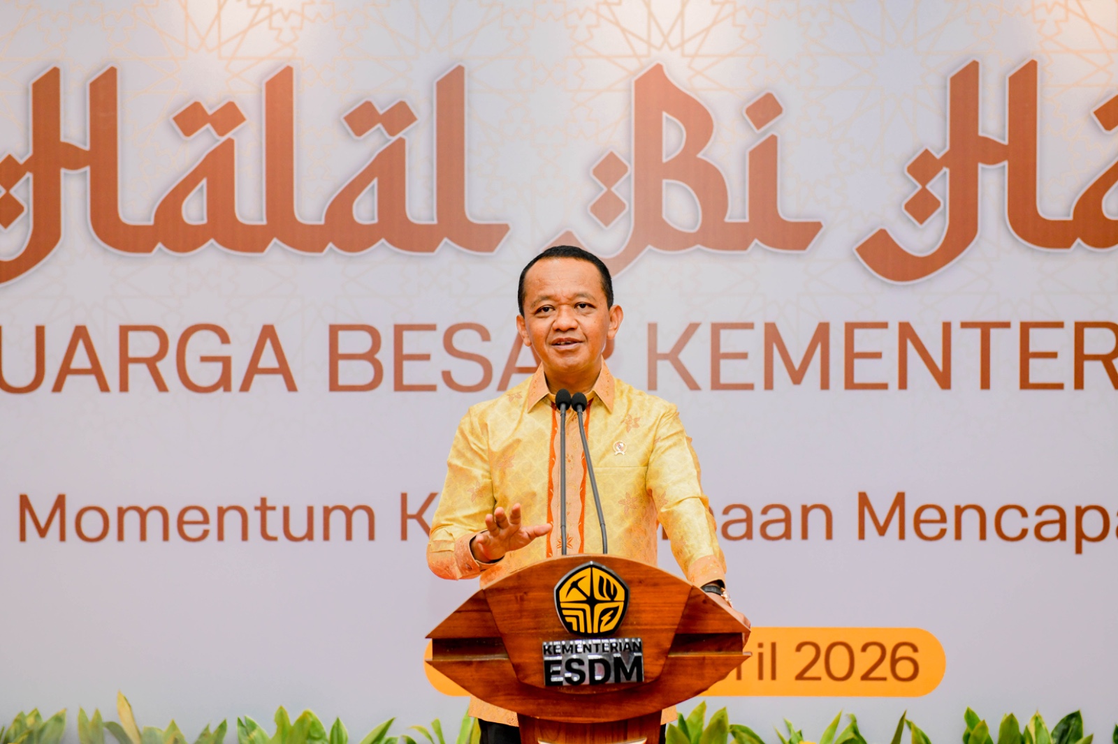 Menteri Bahlil Jamin Pemerintah Jaga Pasokan Energi di Tengah Dinamika Global 