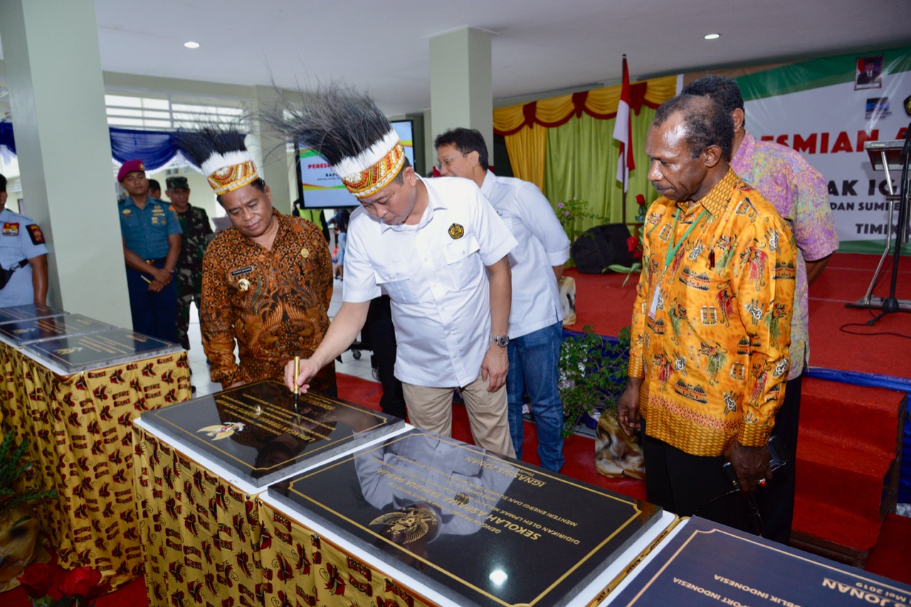 Menteri ESDM Harap Dana Pengembangan dan Pemberdayaan Masyarakat PT Freeport Indonesia Ditingkatkan