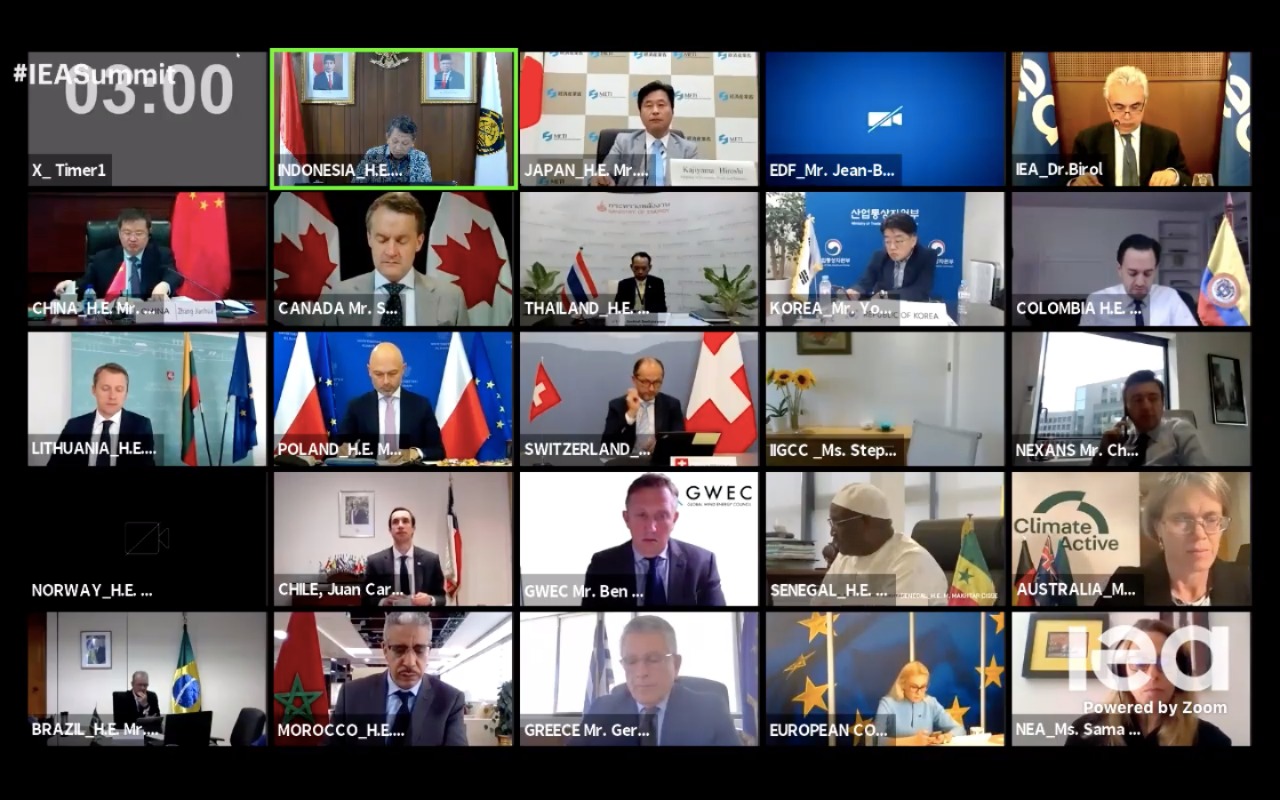 Minister of EMR Expresses Commitment to Renewable Energy at IEA ‘s Clean Energy Transitions Summits