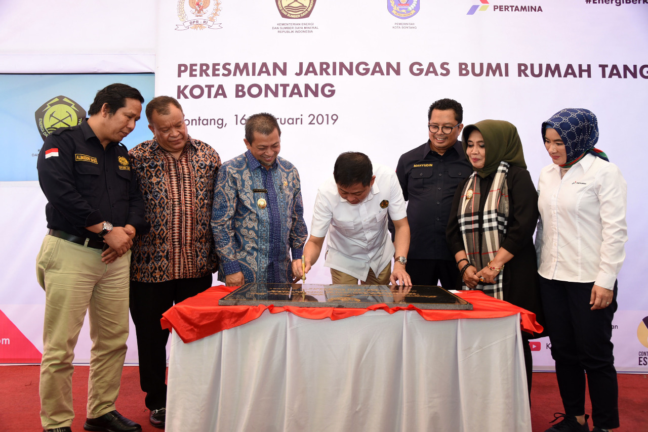 Menteri ESDM: Tahun 2020 Bontang Saya Pastikan akan menjadi City Gas