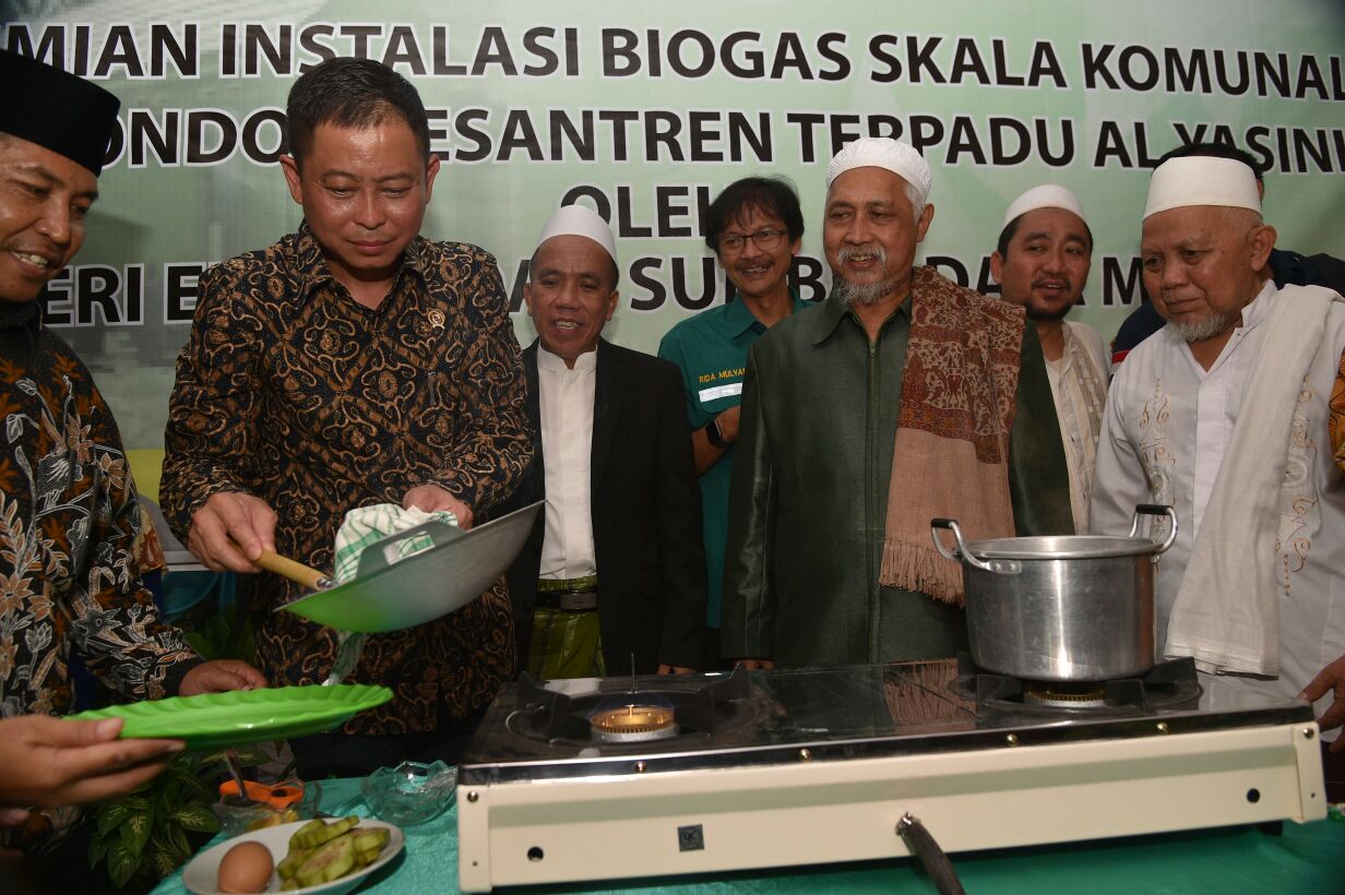 Menteri Jonan Dorong Pembangunan Biogas Komunal Berbasis Potensi Energi Terbarukan Setempat