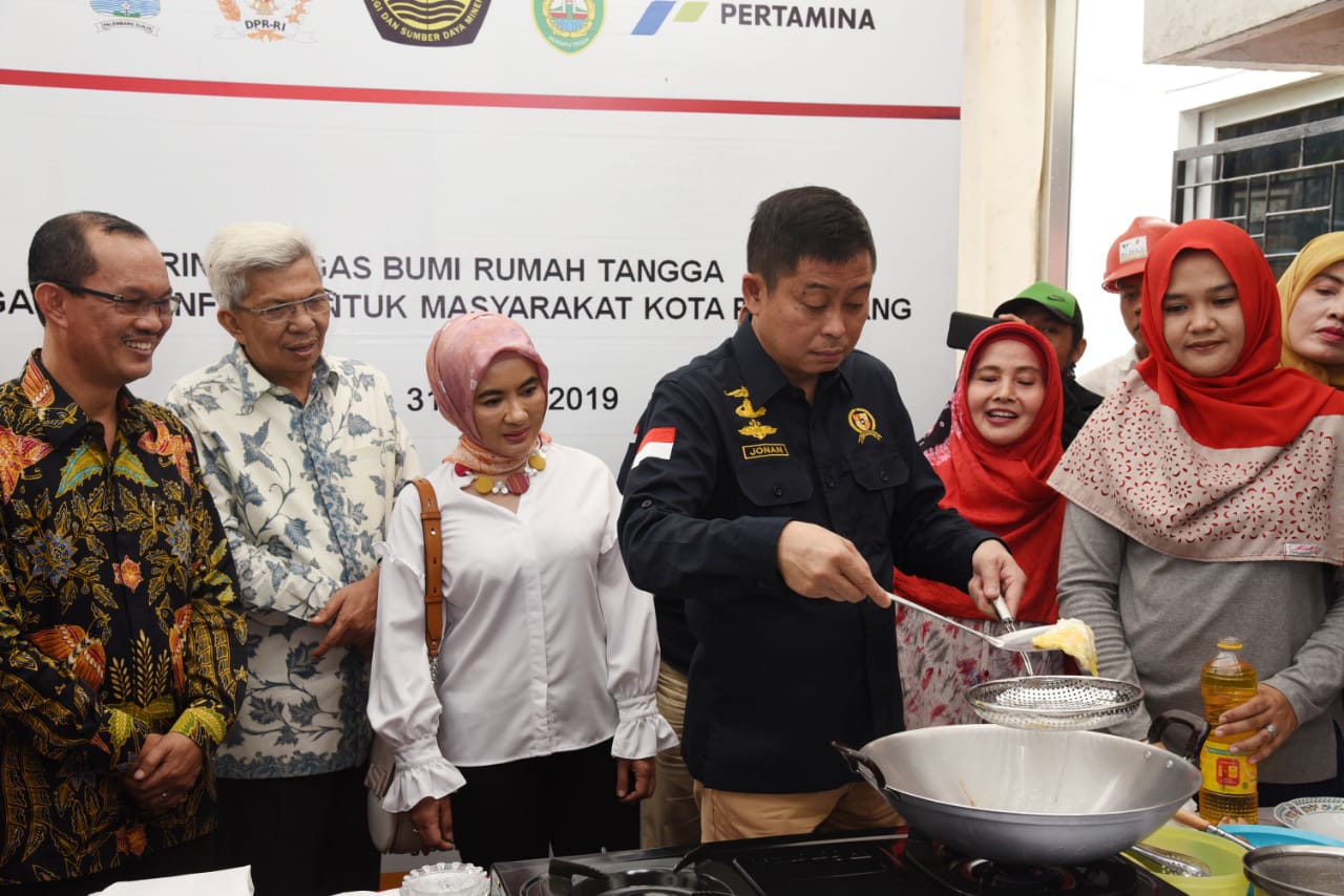 Menteri Jonan Resmikan 2 Proyek Infrastruktur Gas Strategis Sumatera Selatan