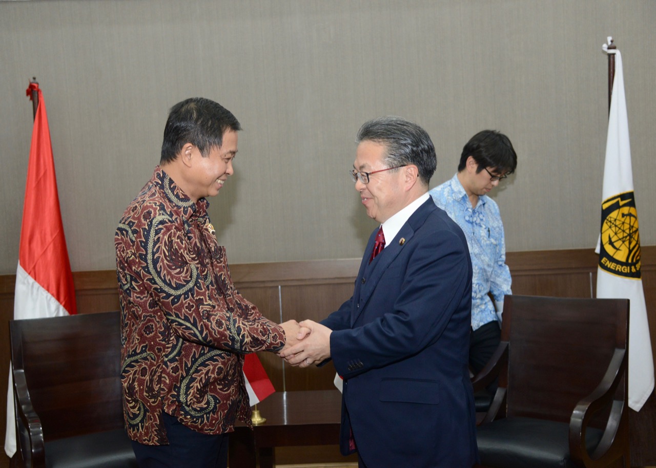 Menteri METI Jepang Undang Menteri ESDM Bahas Investasi EBT