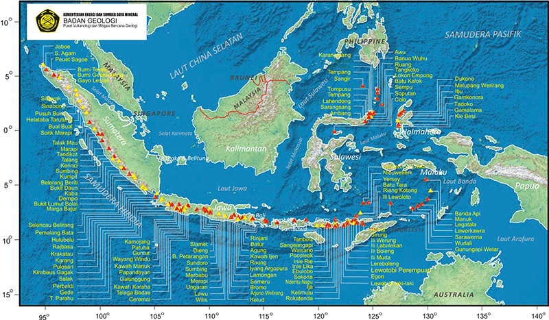 Miliki 127 Gunung Api Aktif Jadikan Indonesia “Laboratorium” Gunung Api Dunia