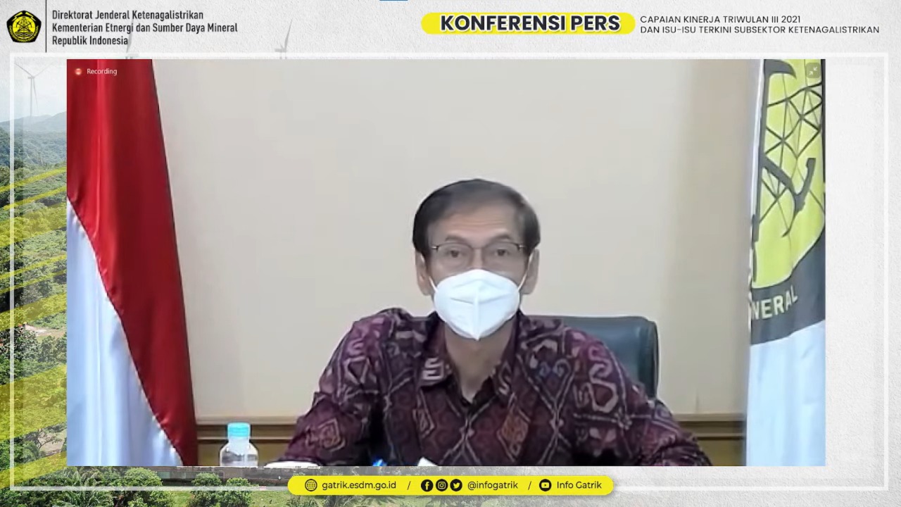 Mutu Layanan Ketenagalistrikan Meningkat pada Triwulan III/2021