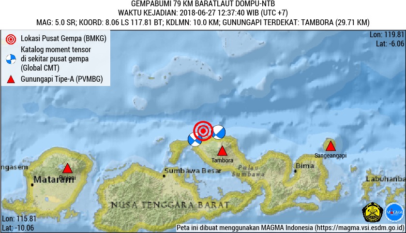 NTB dan Maluku Diguncang Gempa, Masyarakat Diminta Waspadai Gempa Susulan