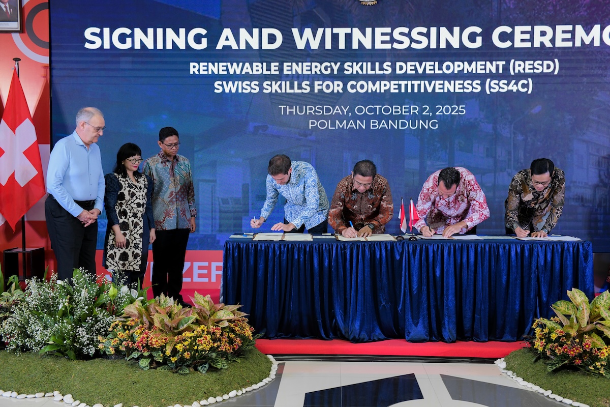 Optimalkan Sumber Energi EBT, Indonesia Lanjutkan Kerja Sama dengan Swiss