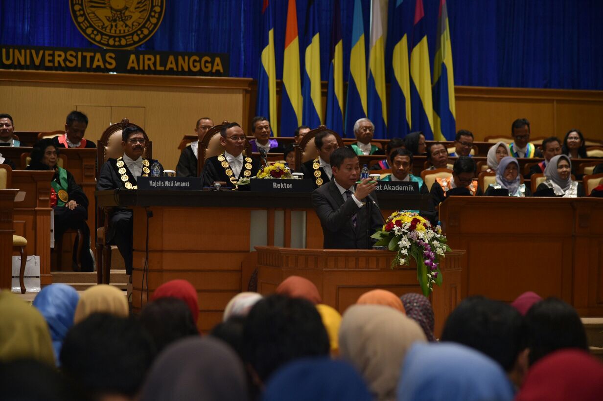 Orasi Ilmiah di Kota Pahlawan, Jonan: Rasio Elektrifikasi Bencmark Pemerataan Pembangunan Nasional