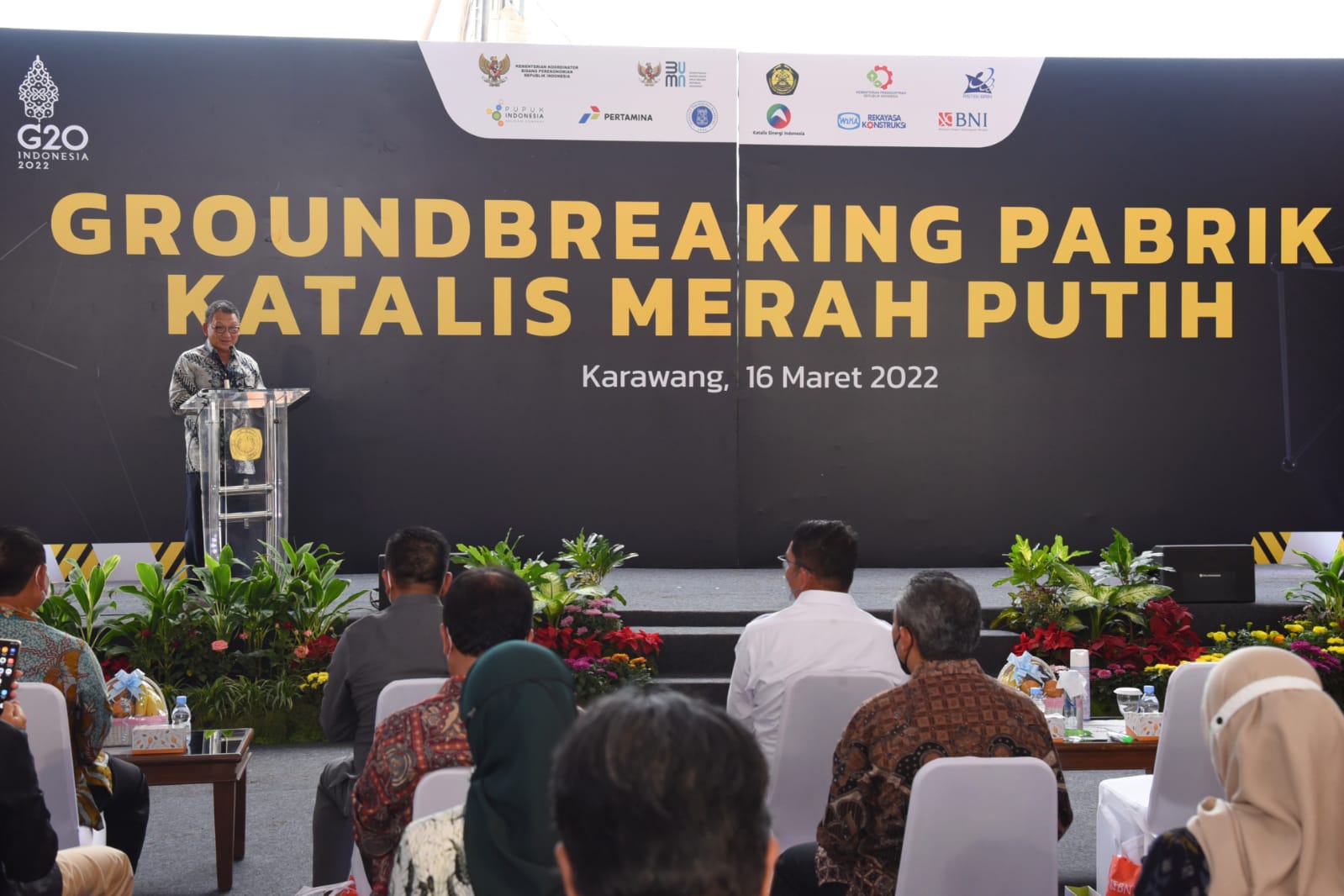 Pabrik Katalis Merah Putih Resmi Dibangun
