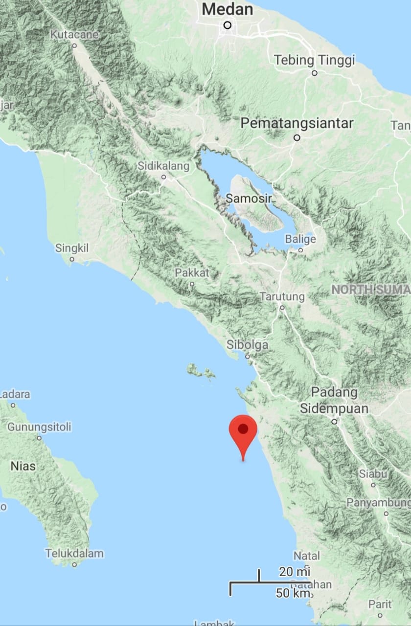 Padangsidempuan Diguncang Gempa 5,8 SR, Masyarakat Diminta Tetap Tenang