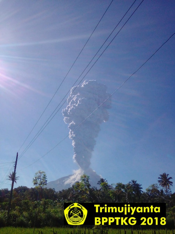 Pagi ini, Gunung Merapi Kembali Keluarkan Erupsi Setinggi 6.000 Meter