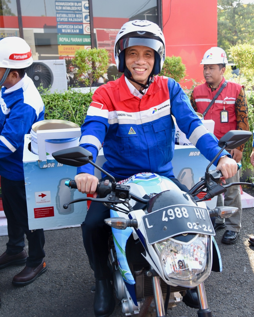 Pantau Terminal BBM Plumpang, Wamen Arcandra: Pasokan Aman