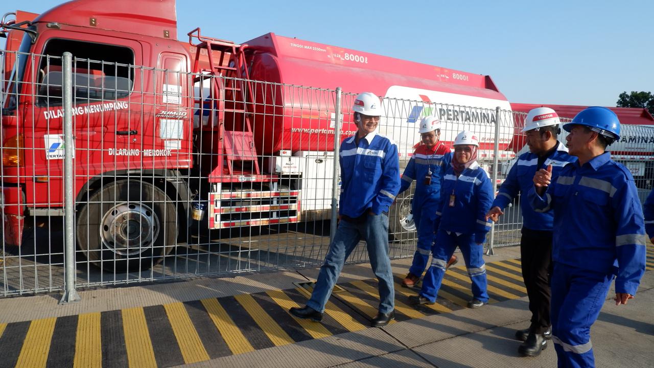 Pantau Tol Cipali, Ketua Posko Lebaran Sektor ESDM: Pasokan BBM Aman