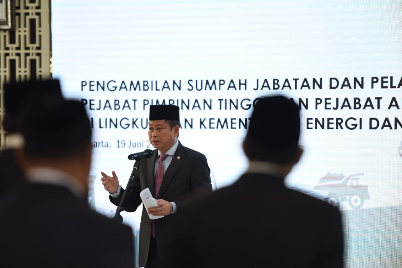 Pelantikan Pejabat Struktural di Lingkungan KESDM TMT 19 Juni 2019