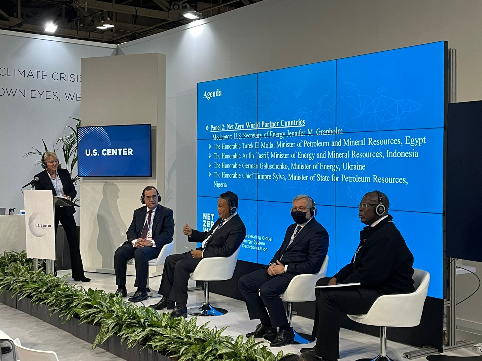 Peluncuran Net Zero World COP-26, Menteri ESDM Sampaikan Peluang Investasi EBT Indonesia