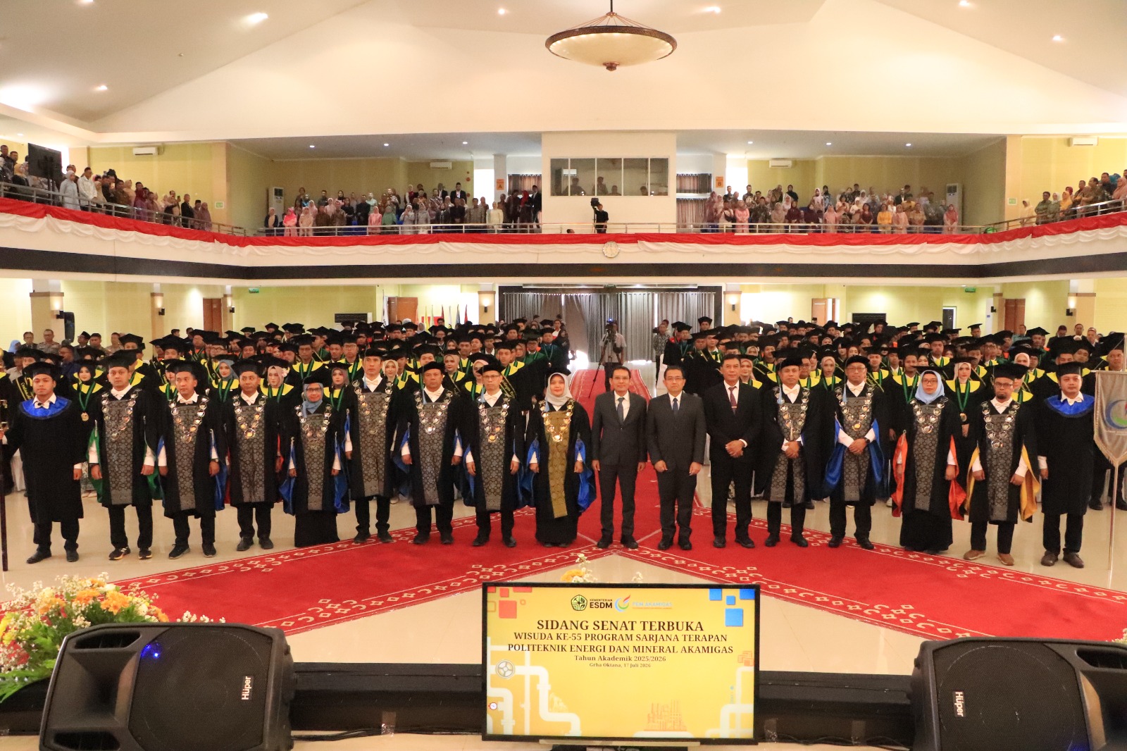 PEM Akamigas Kukuhkan 207 Wisudawan, 40 Persen Lulusan Sudah Direkrut Industri