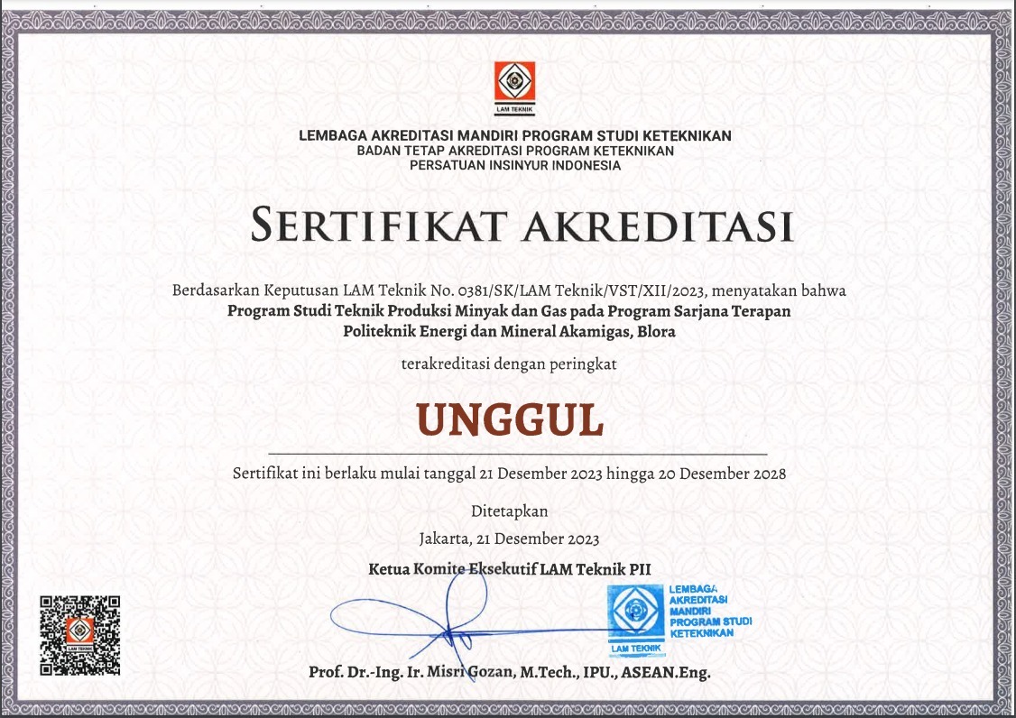 PEM Akamigas Tambah Dua Prodi Terakreditasi Unggul  