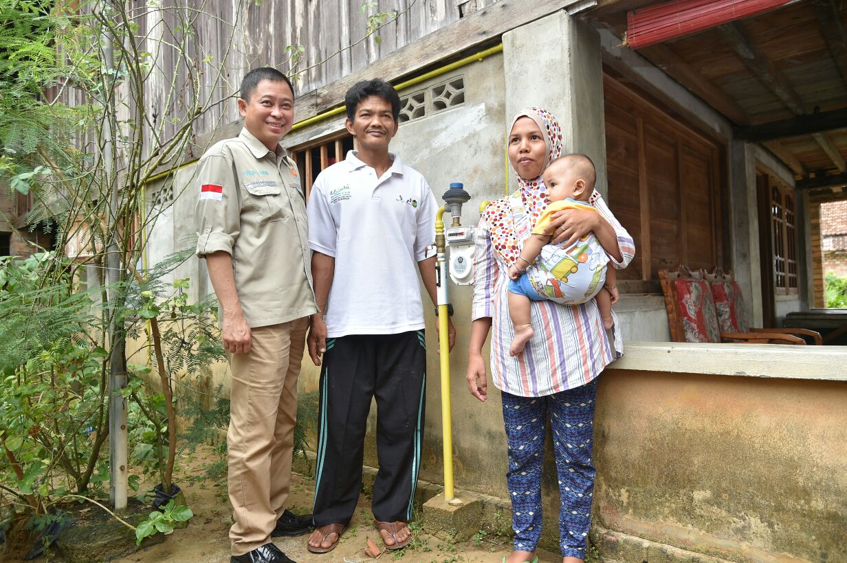 Pembangunan Jaringan Gas Kota Prabumulih Capai 38.650 SR