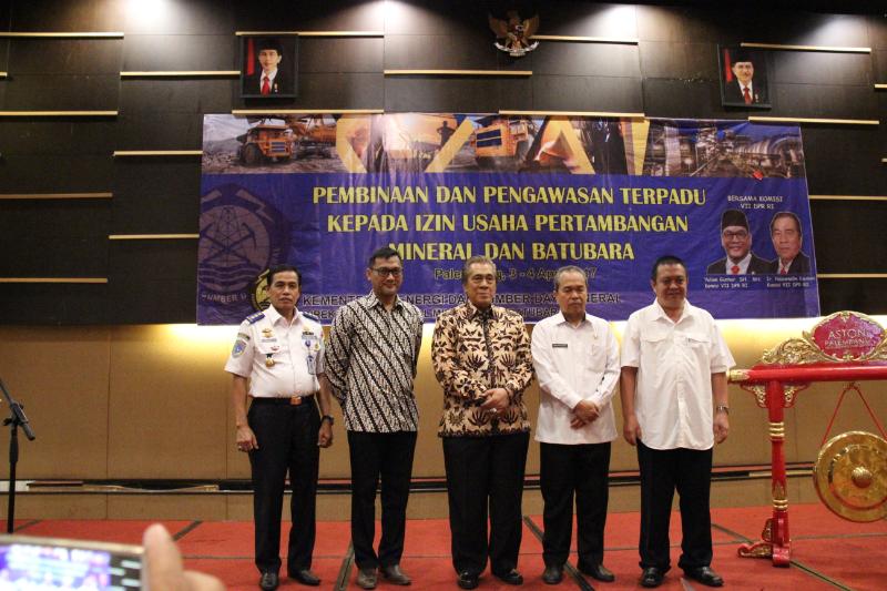 Pembinaan dan Pengawasan Terpadu Sektor Minerba Kedua:  Produksi Batubara Sumsel untuk Penuhi Kebutuhan Dalam Negeri
