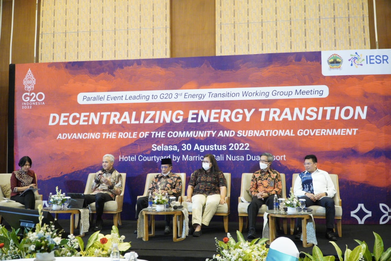 Pemda Diharap Dorong People Centered Development untuk Energi Bersih
