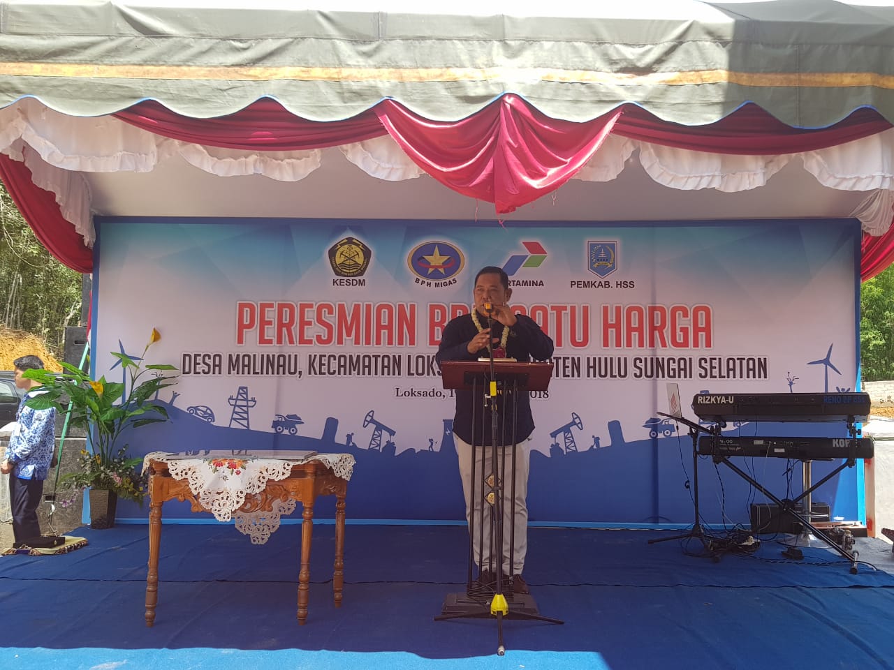 Pemerintah Hadirkan BBM Satu Harga di Pedalaman Kalimantan Selatan