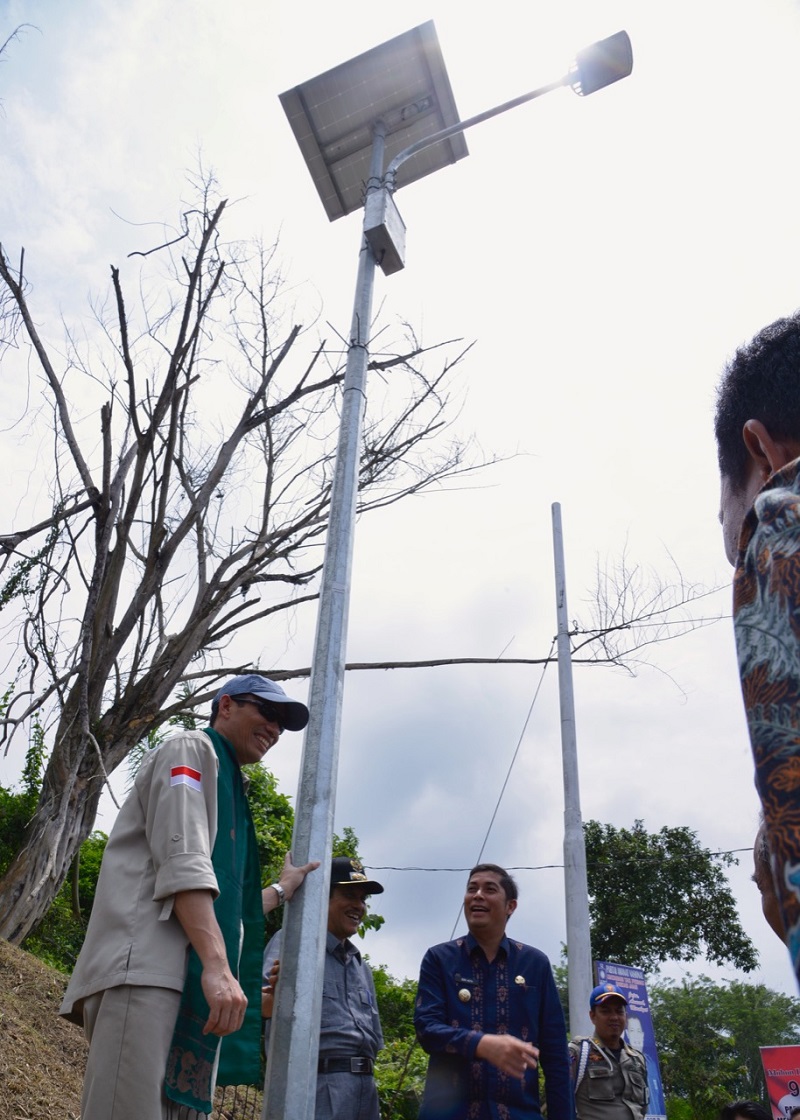 Penerangan Jalan Tenaga Surya, Mampu Menghemat APBD Kota Sawahlunto