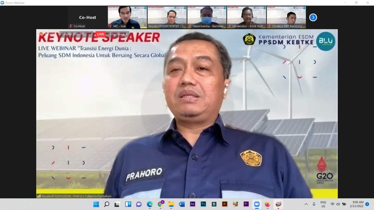 Pengembangan SDM Jadi Faktor Penentu Transisi Energi