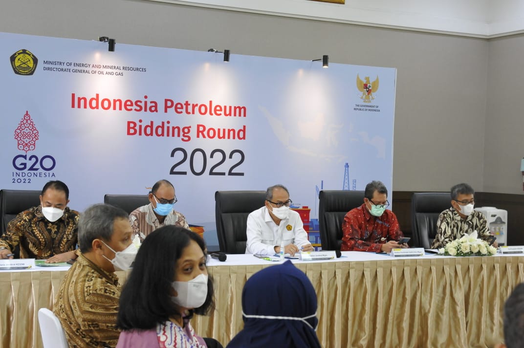 Pengumuman Lelang 6 Wilayah Kerja Migas Pada Penawaran Tahap I Tahun 2022