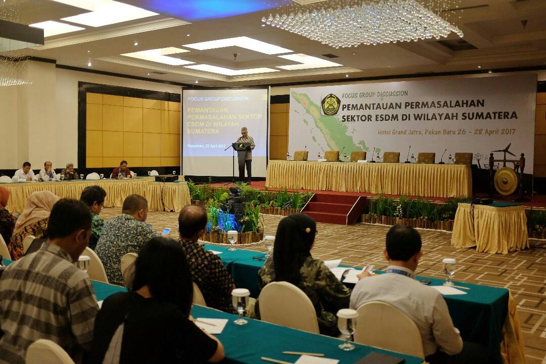 Percepat Penuntasan Permasalahan Sektor Energi, Staf Ahli Menteri Gagas Focus Group Discussion