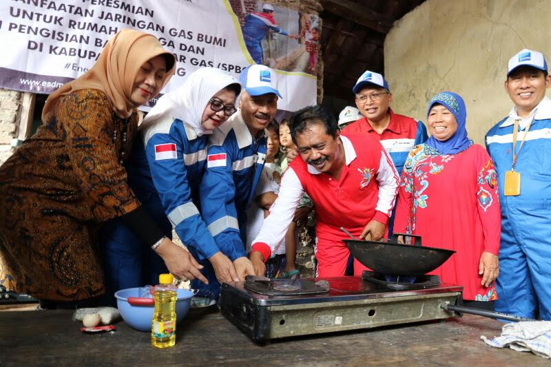 Peresmian Infrastruktur Gas Bumi Untuk Rumah Tangga dan Transportasi di Kabupaten Subang Untuk Energi Berkeadilan