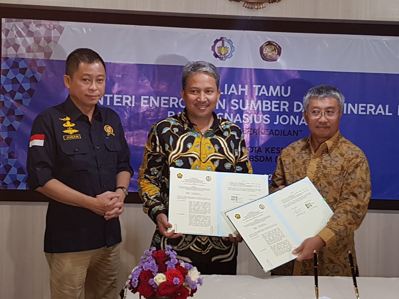 Perluas Lingkup Kerja Sama, ITS Gandeng Balitbang ESDM Kembangkan Sektor Energi dan Mineral
