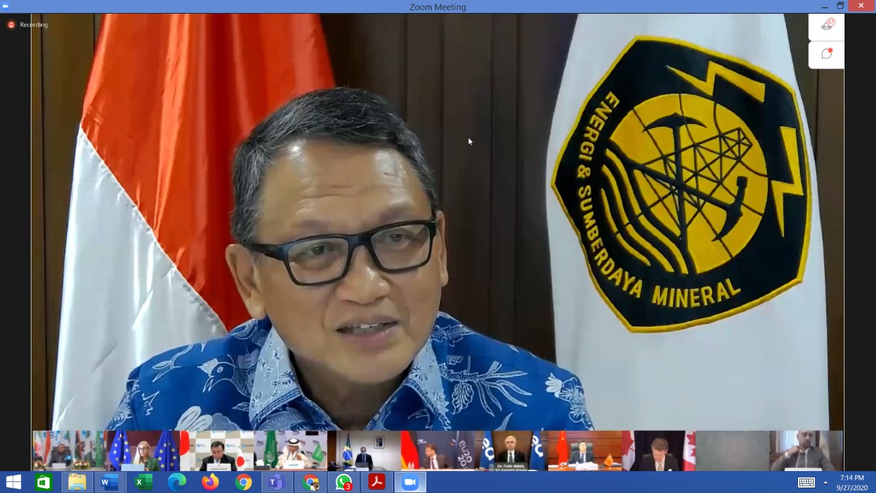 Pertemuan G20, Menteri ESDM Serukan Stabilitas Pasar Melalui Kolaborasi Sektor Energi