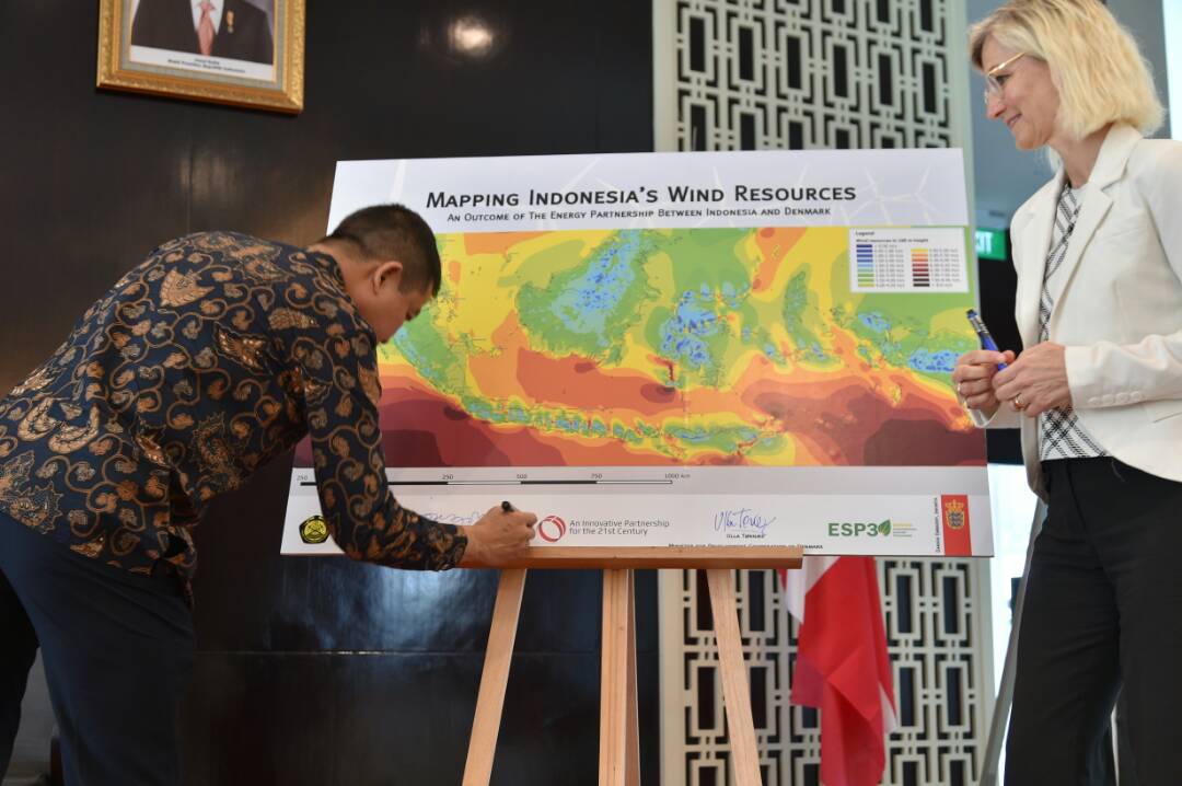 Peta Potensi Energi Angin Indonesia dan Buku Integration of Wind Energy in Power Systems Diluncurkan