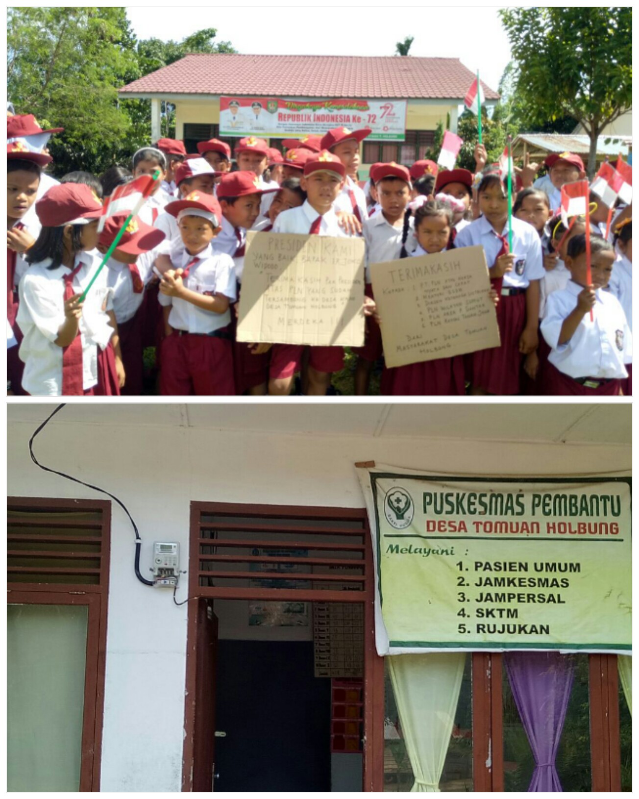 PLN SUDAH TERSAMBUNG KE DESA KAMI