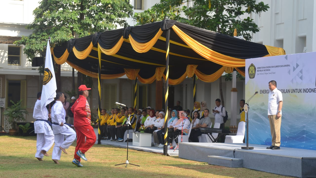 Porseni Sektor ESDM, Awali Rangkaian Peringatan Hari Jadi Pertambangan Ke-74