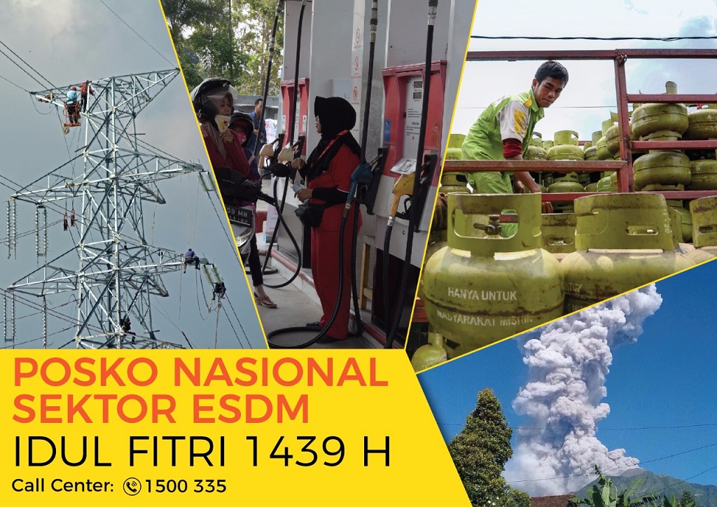 Posko ESDM Akhiri Masa Tugas, Ini Laporan Sektor ESDM Selama Idulfitri 1439 H