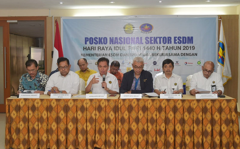 Posko Nasional Sektor ESDM Hari Raya Idul Fitri 1440 H Berakhir, Distribusi BBM dan Listrik Berjalan Dengan Baik