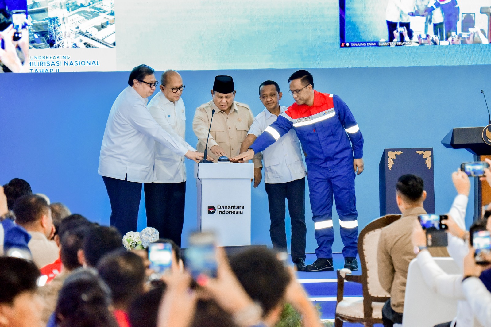 Presiden Groundbreaking Tahap II: Dari Kajian Satgas Hilirisasi, Danantara Langsung Implementasi